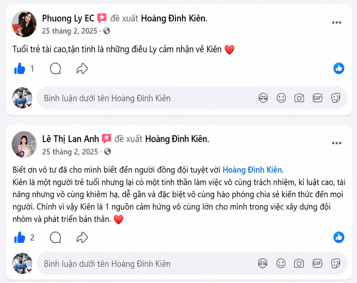 Feedback học viên 10