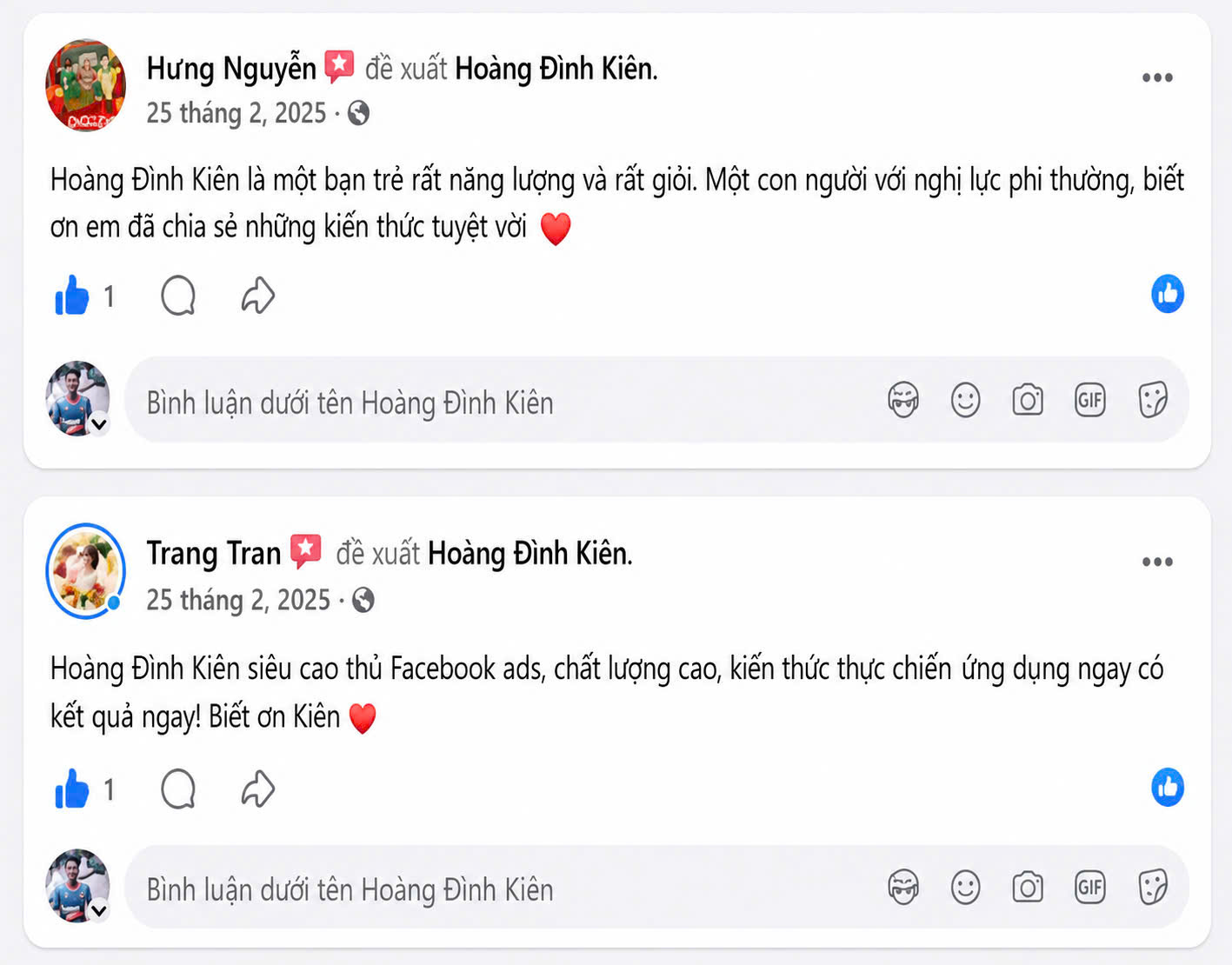 Feedback học viên 12