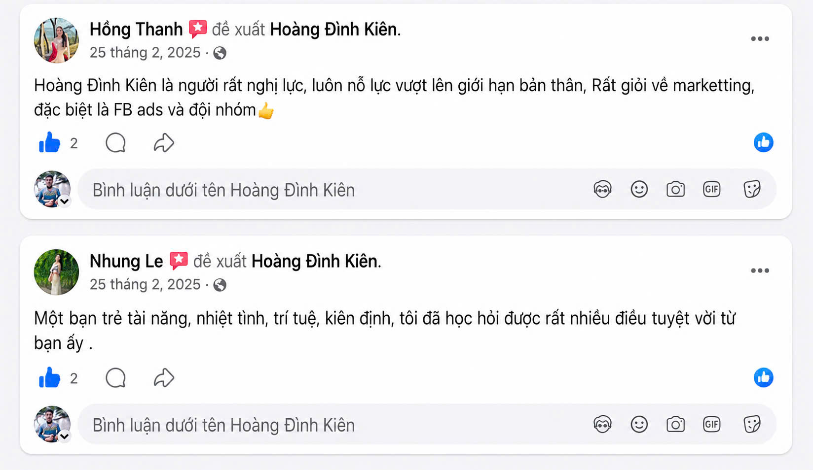 Feedback học viên 6