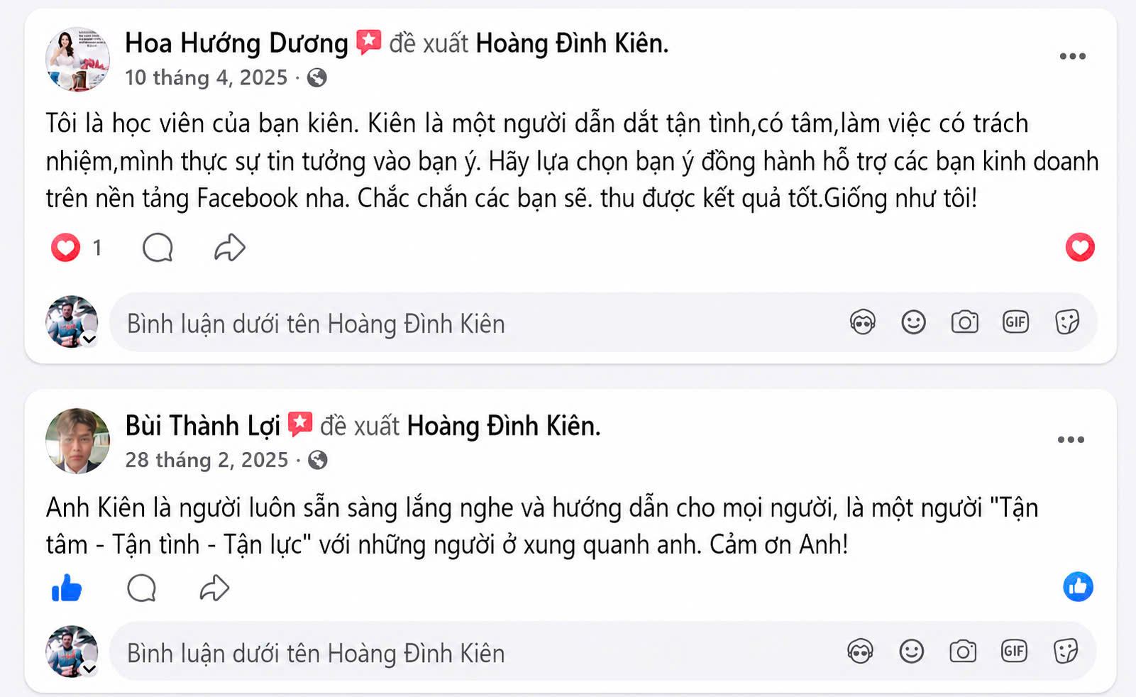 Feedback học viên 7
