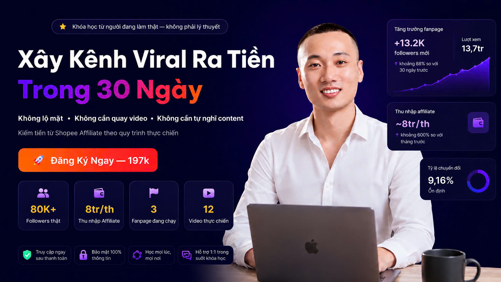 Khóa học Xây Kênh Viral